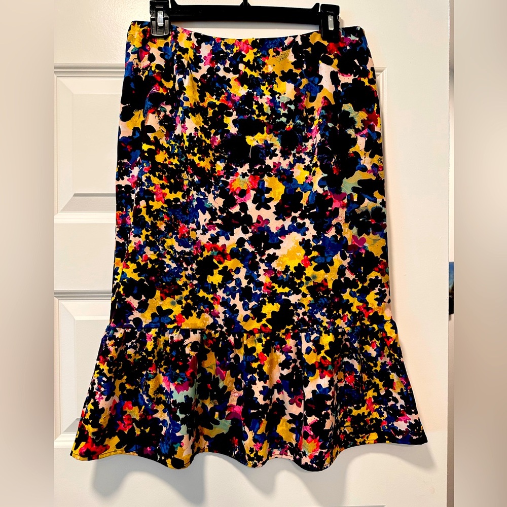 Weston floral skirt sz S